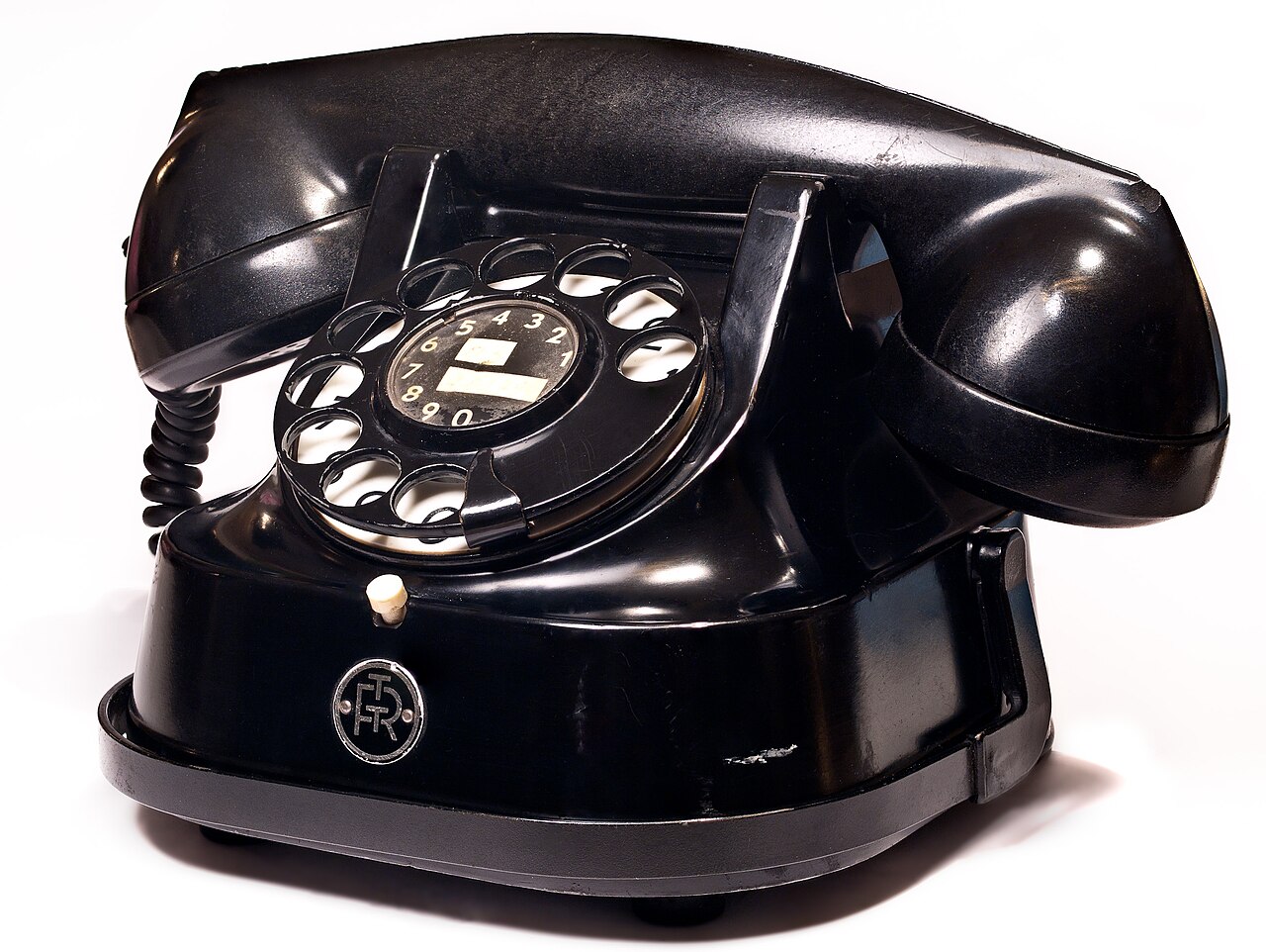 Telefoontoestel met draaischijf