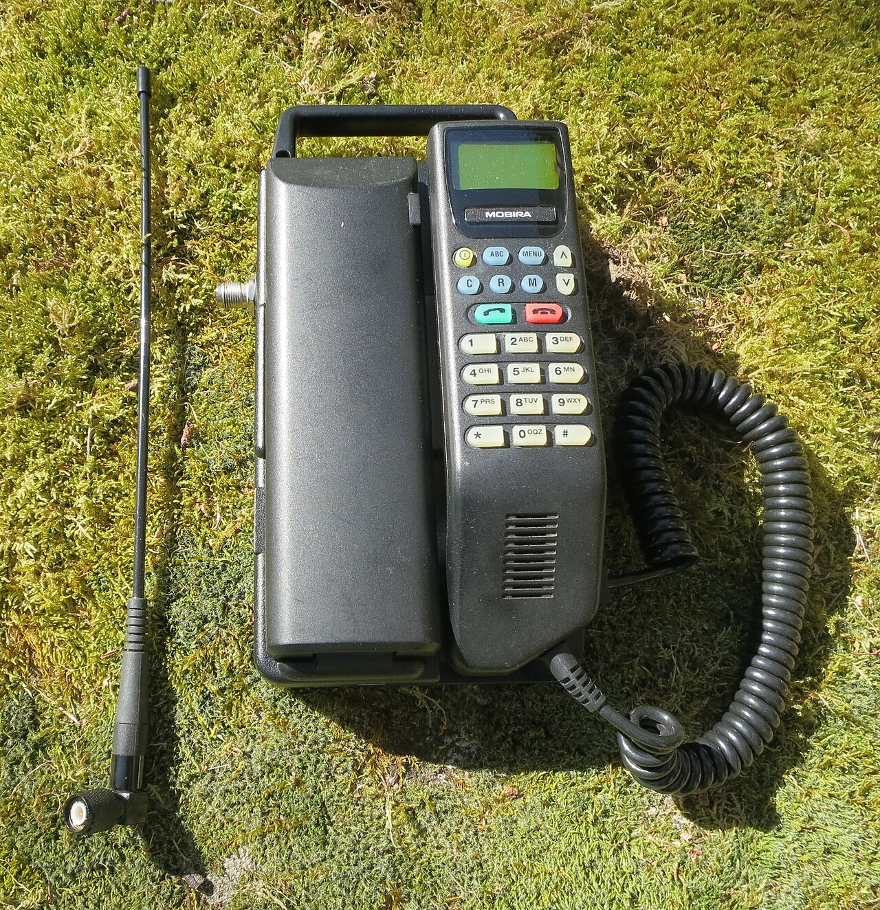 Mobira Nokia NMT-450 mobiele telefoon uit 1994